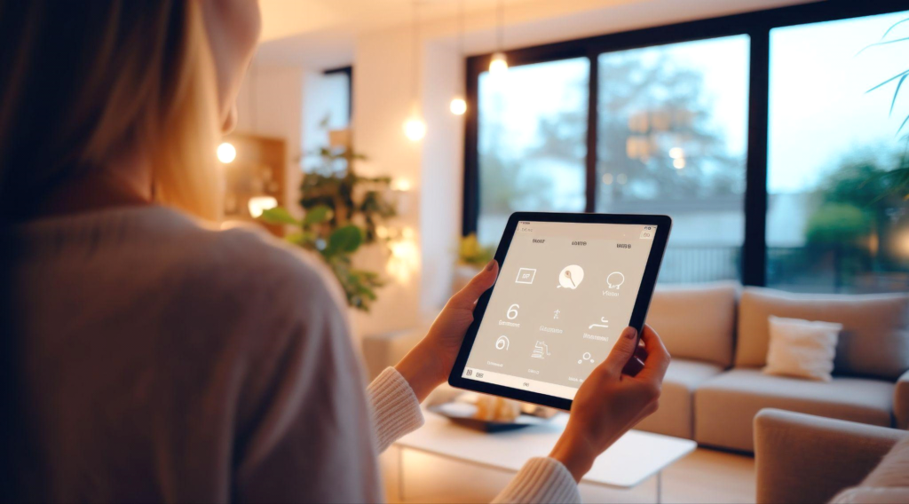 Apartment renovations can include smart home solutions that increase energy efficiency.