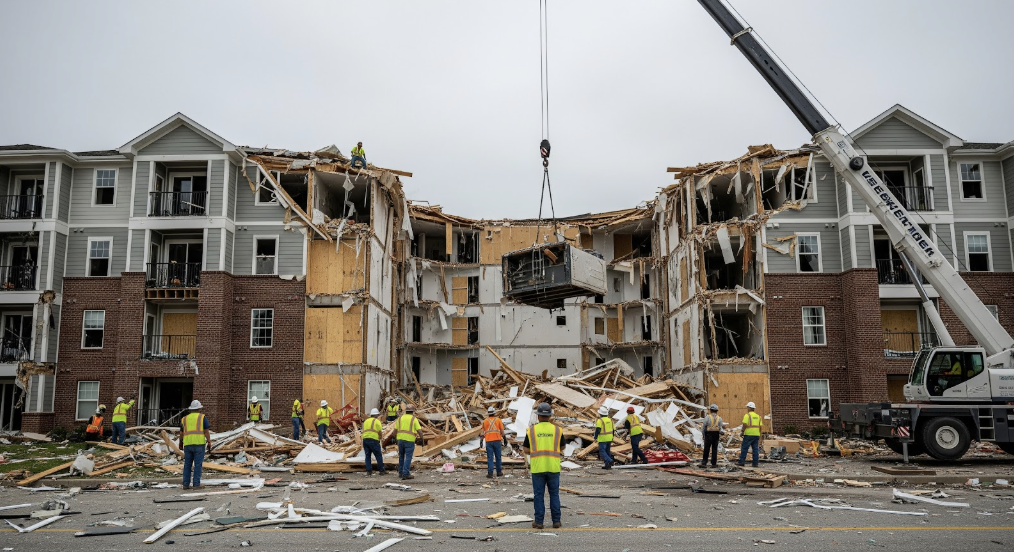 CAMP Facility Services team delivers expert mitigation and restoration services in Southern California for multifamily properties.